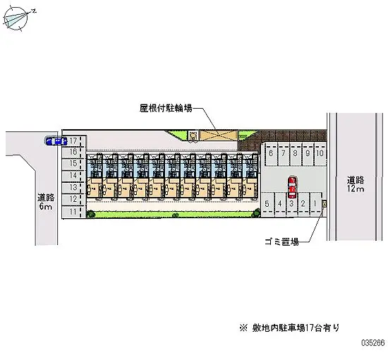 ★手数料０円★豊岡市正法寺　月極駐車場（LP）